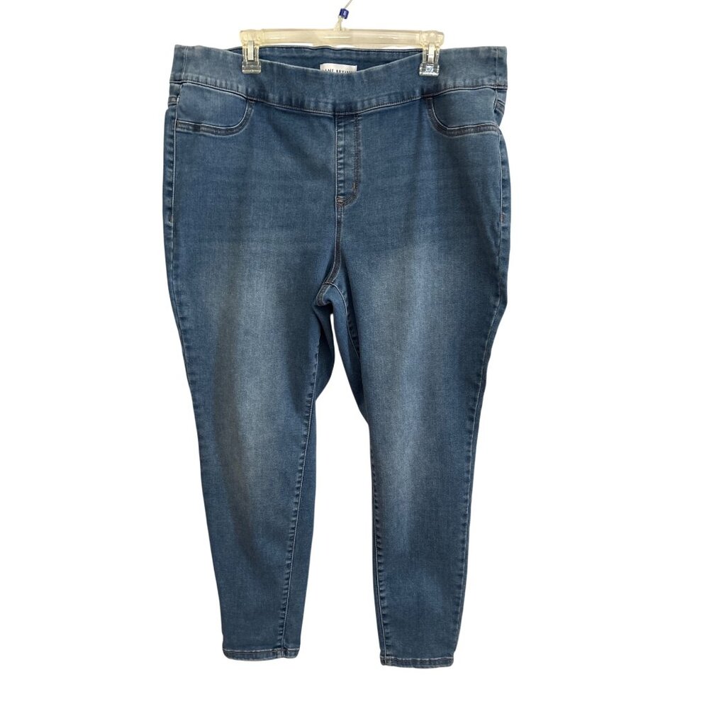 Lane Bryant Flex Magic Waistband High-Rise Jegging Signature Fit Size 22 Denim
